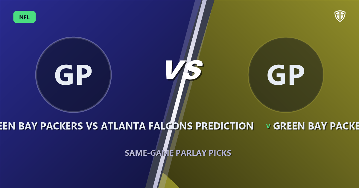 Green Bay Packers vs Atlanta Falcons Prediction & Same Game Parlay Picks: Expert Analysis