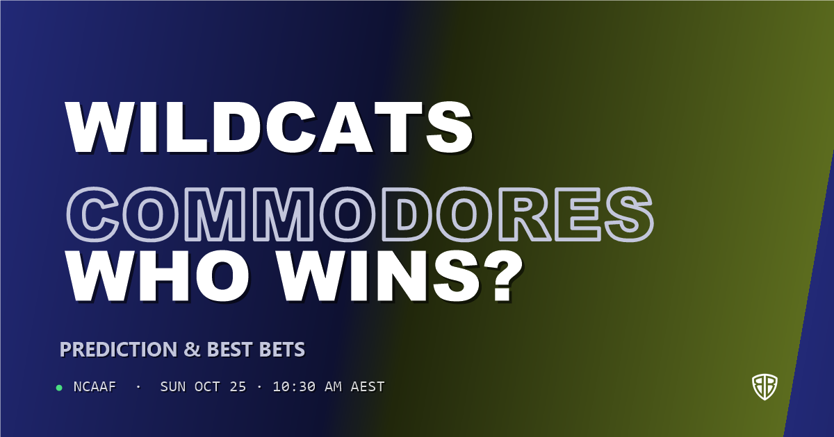 Kentucky Wildcats vs Vanderbilt Commodores Prediction & Picks, October 24, 2026