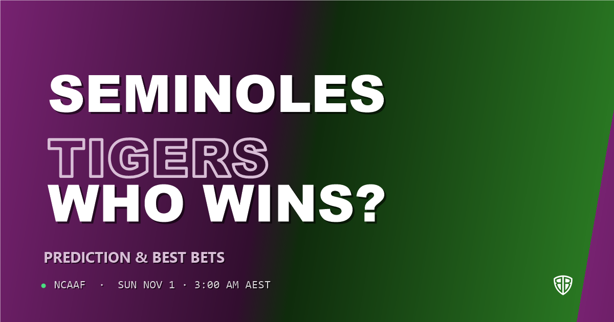 Florida State Seminoles vs Clemson Tigers Prediction & Picks, October 31, 2026
