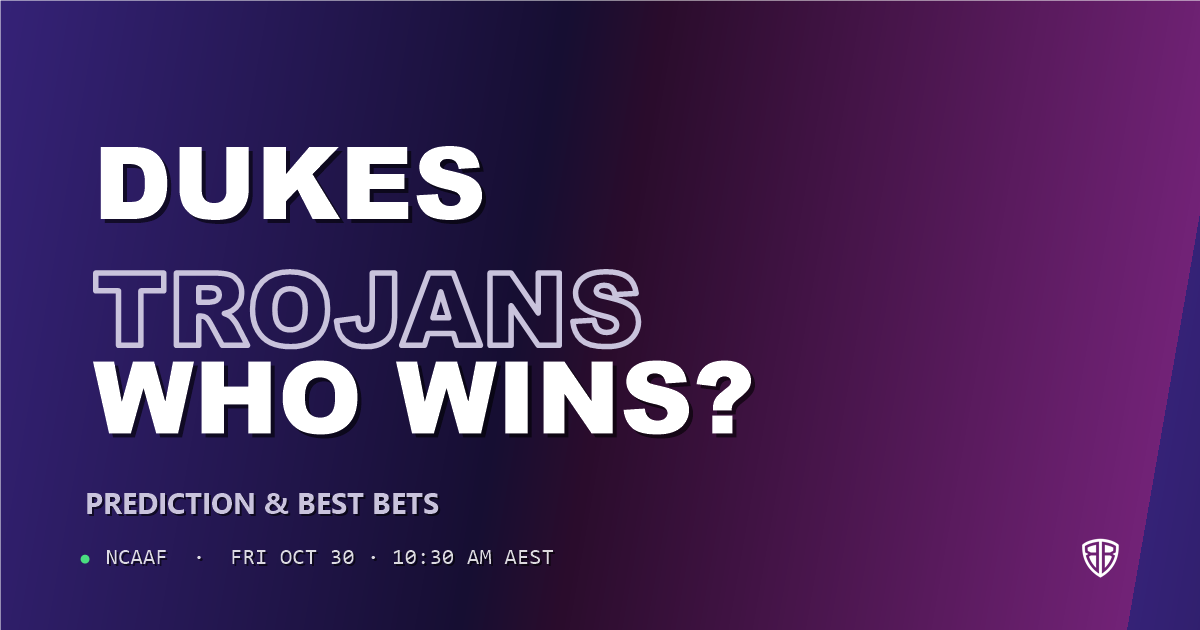 James Madison Dukes vs Troy Trojans Prediction & Picks, October 29, 2026