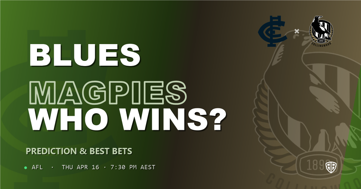 Carlton Blues vs Collingwood Magpies Prediction & Picks (Nic Newman Key Factor): Stat-Based Insights