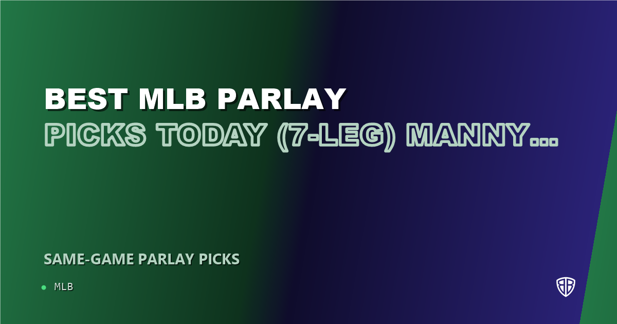 Best MLB Parlay Picks Today, Wednesday 09/10 (7-Leg) Manny Machado Prop Focus