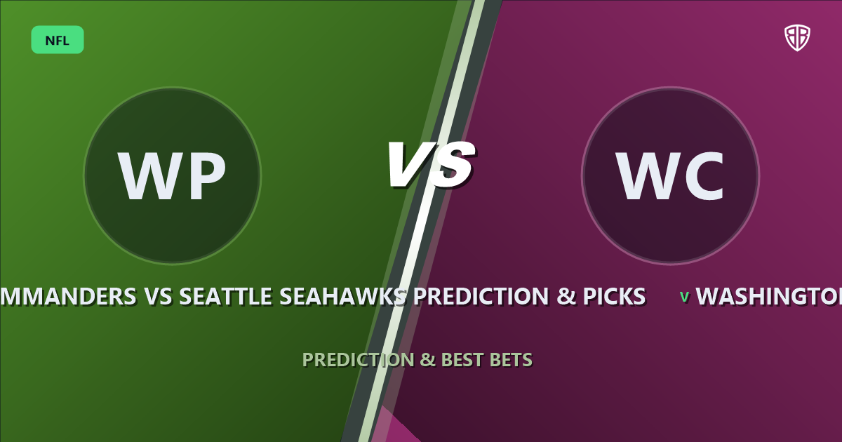 Washington Commanders vs Seattle Seahawks Prediction & Picks (Rachaad White Impact): Odds & Edges