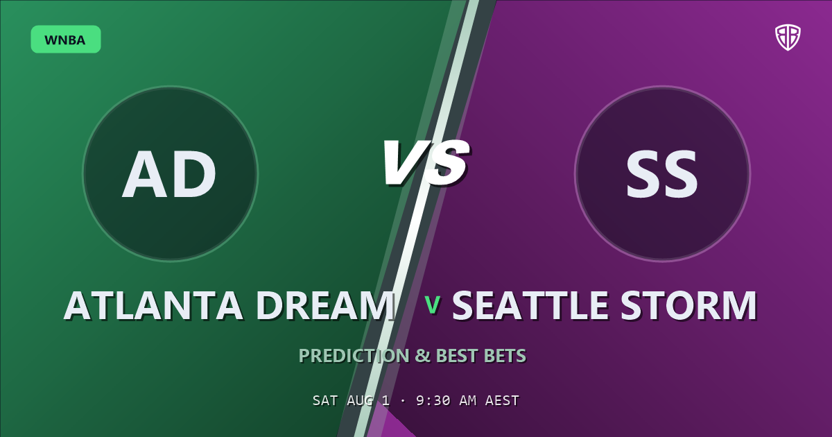Atlanta Dream vs Seattle Storm Prediction & Picks (Angel Reese Key Factor): Don't Miss These Odds