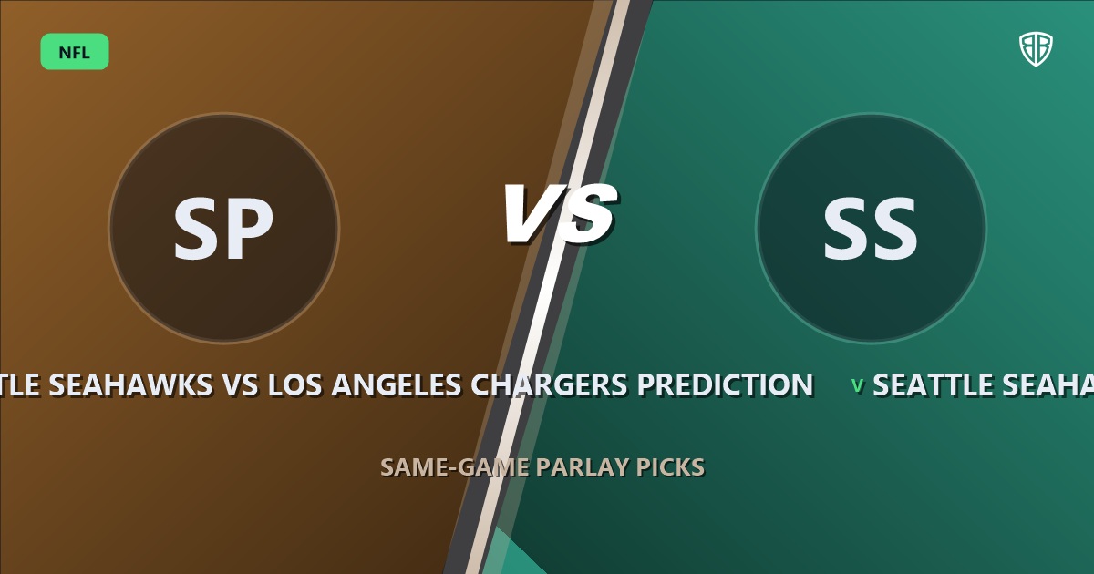 Seattle Seahawks vs Los Angeles Chargers Prediction & Same Game Parlay Picks: High-Value Angles