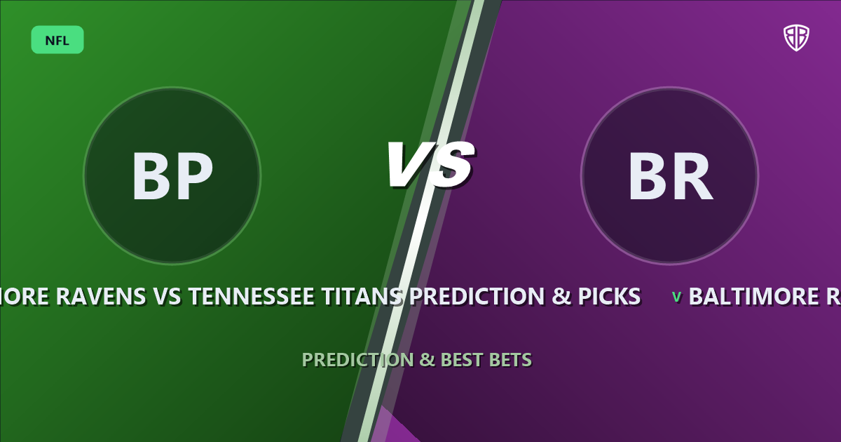 Baltimore Ravens vs Tennessee Titans Prediction & Picks (Zay Flowers Impact): Odds & Edges