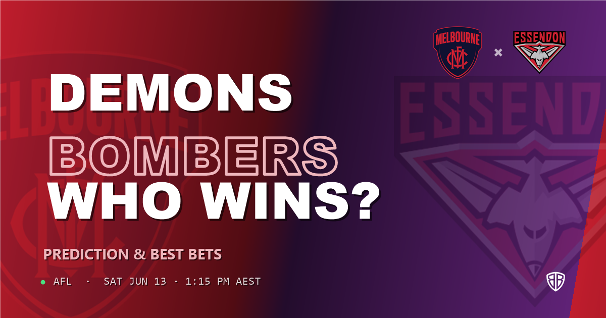 Melbourne Demons vs Essendon Bombers Prediction & Picks (Mason Redman Key Factor): Odds Analysis & Top Props