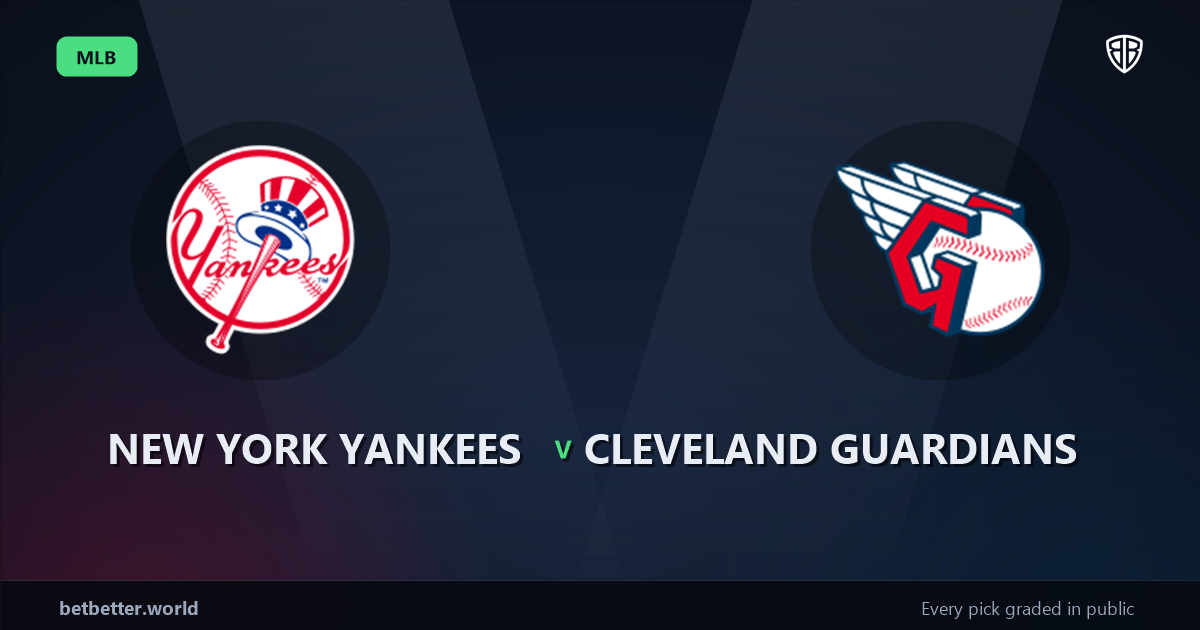 New York Yankees vs Cleveland Guardians Prediction & Same Game Parlay picks Key Insights: Our Expert MLB Analysis
