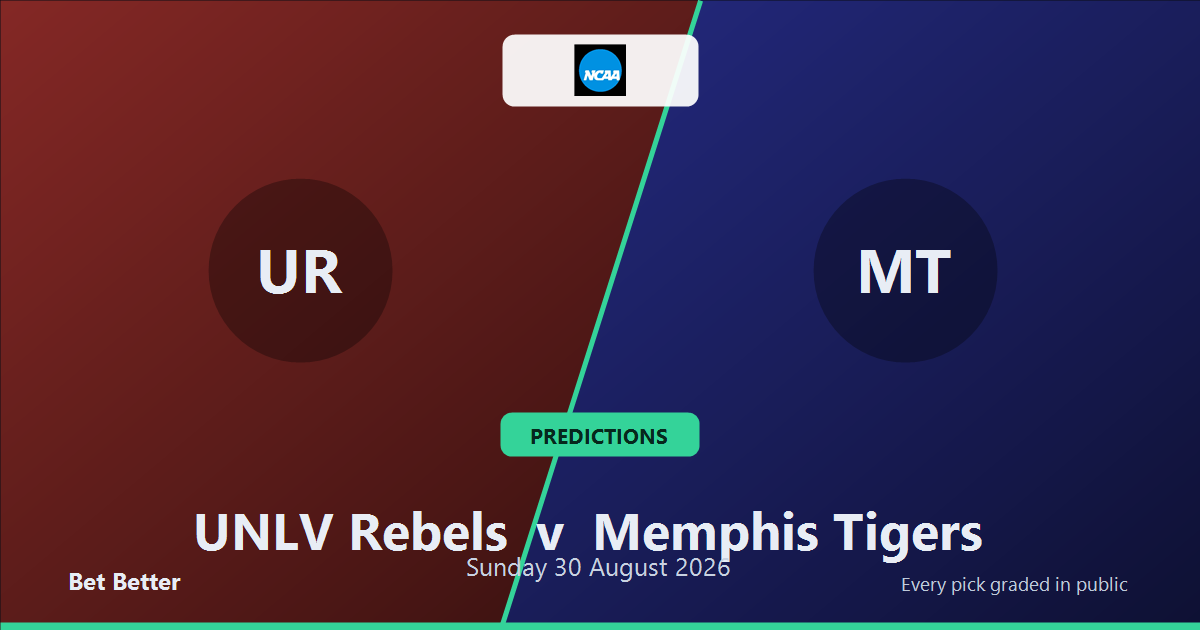 UNLV Rebels vs Memphis Tigers Prediction & Picks: Smart Betting Angles