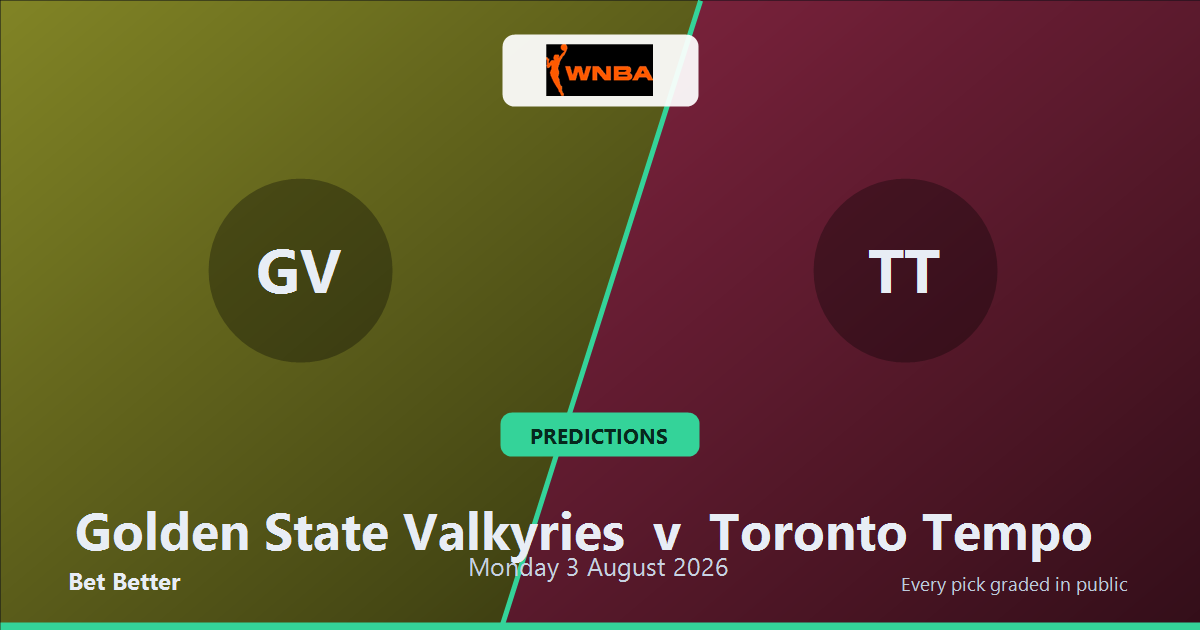 Golden State Valkyries vs Toronto Tempo Prediction & Picks (Veronica Burton Key Factor): Full Match Breakdown & Bets
