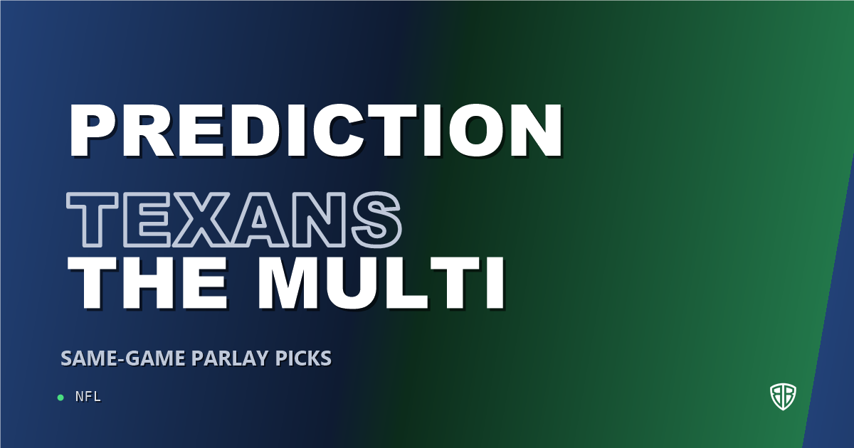 Houston Texans vs Dallas Cowboys Prediction & Same Game Parlay Picks: High-Value Angles