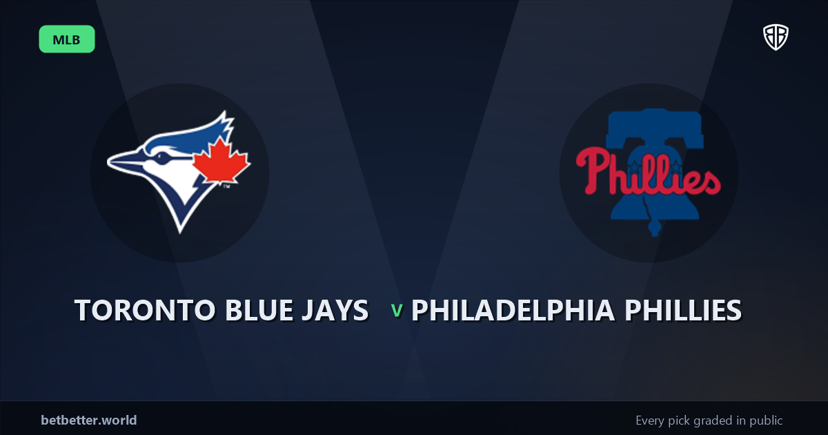 Toronto Blue Jays vs Philadelphia Phillies Prediction & Same Game Parlay picks Value Parlay: Don't Miss These MLB Odds