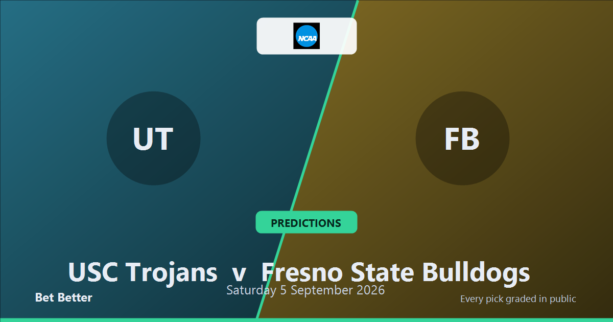 USC Trojans vs Fresno State Bulldogs Prediction & Picks: Analytics Breakdown