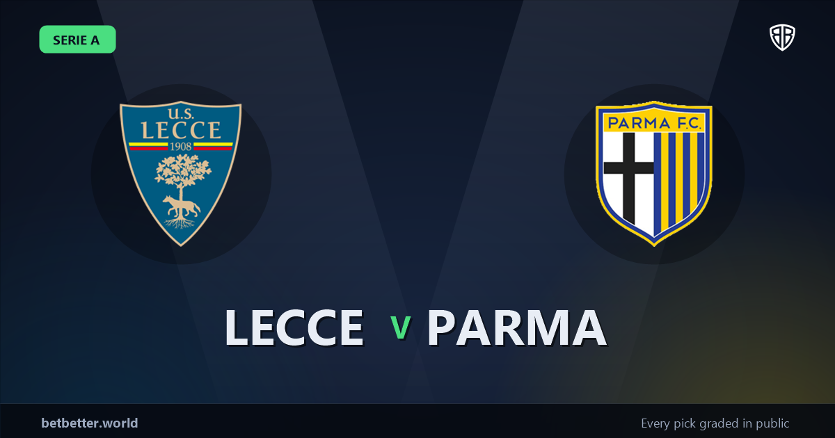 Lecce vs Parma Prediction & Same Game Parlay picks Top SGP: Smart Betting Angles