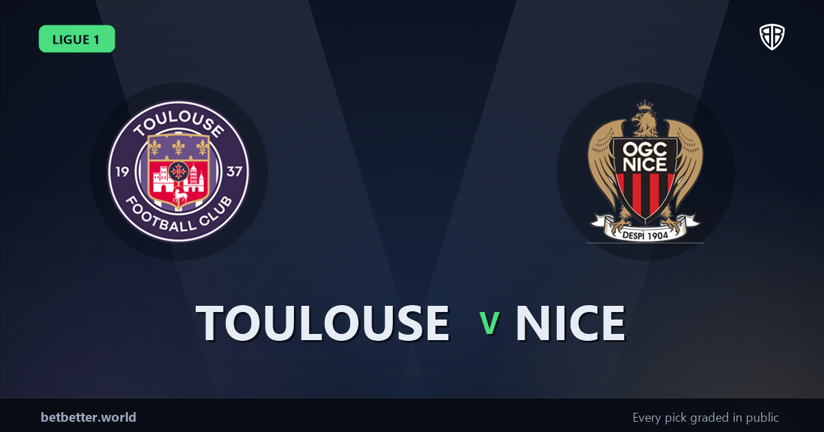 Toulouse vs Nice Prediction & Same Game Parlay picks Top SGP: Smart Betting Angles