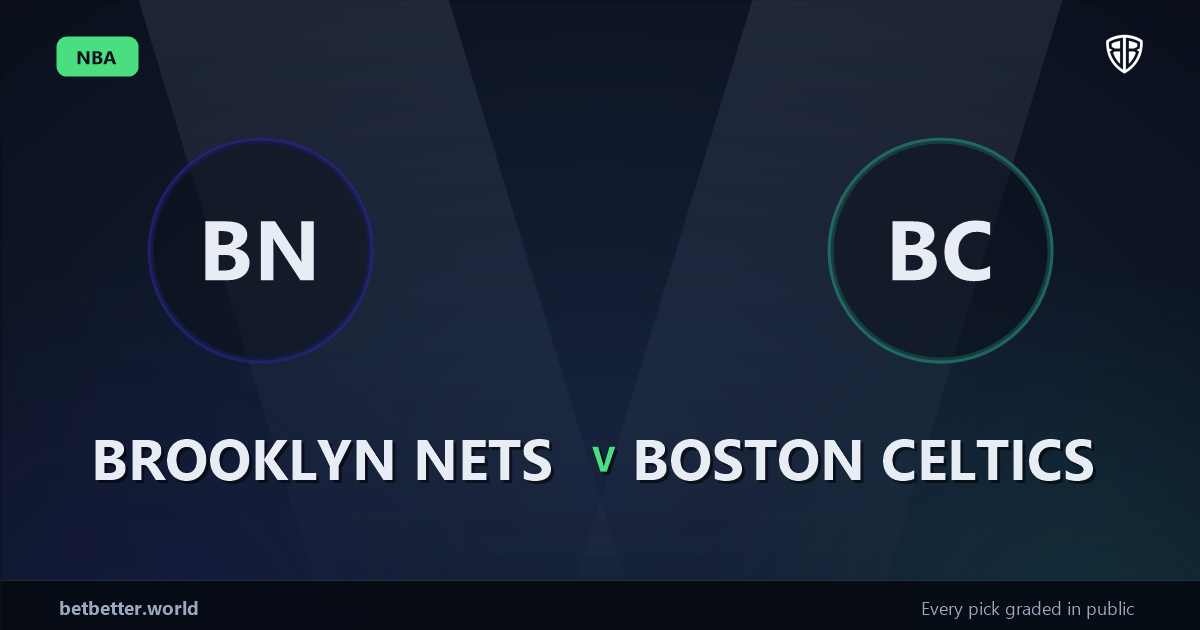 Brooklyn Nets vs Boston Celtics Prediction & Same Game Parlay picks Key Insights: Analytics Breakdown