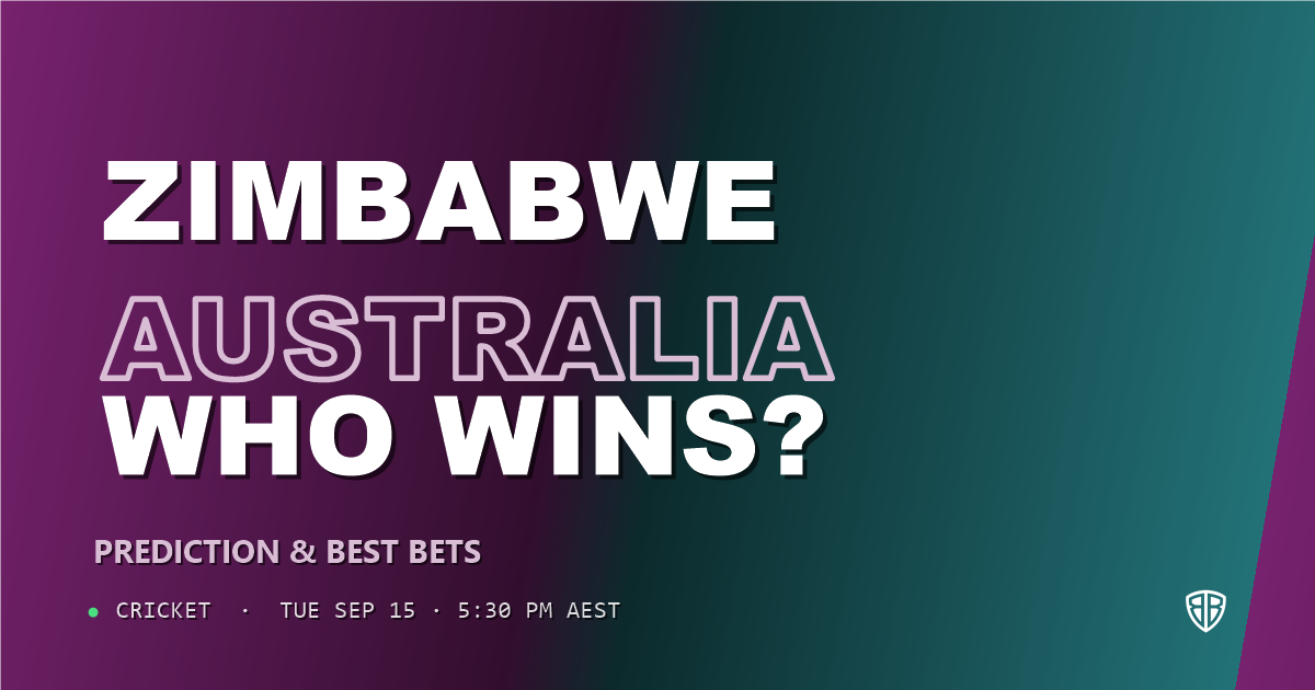 Zimbabwe vs Australia Prediction & Picks: Smart Betting Angles