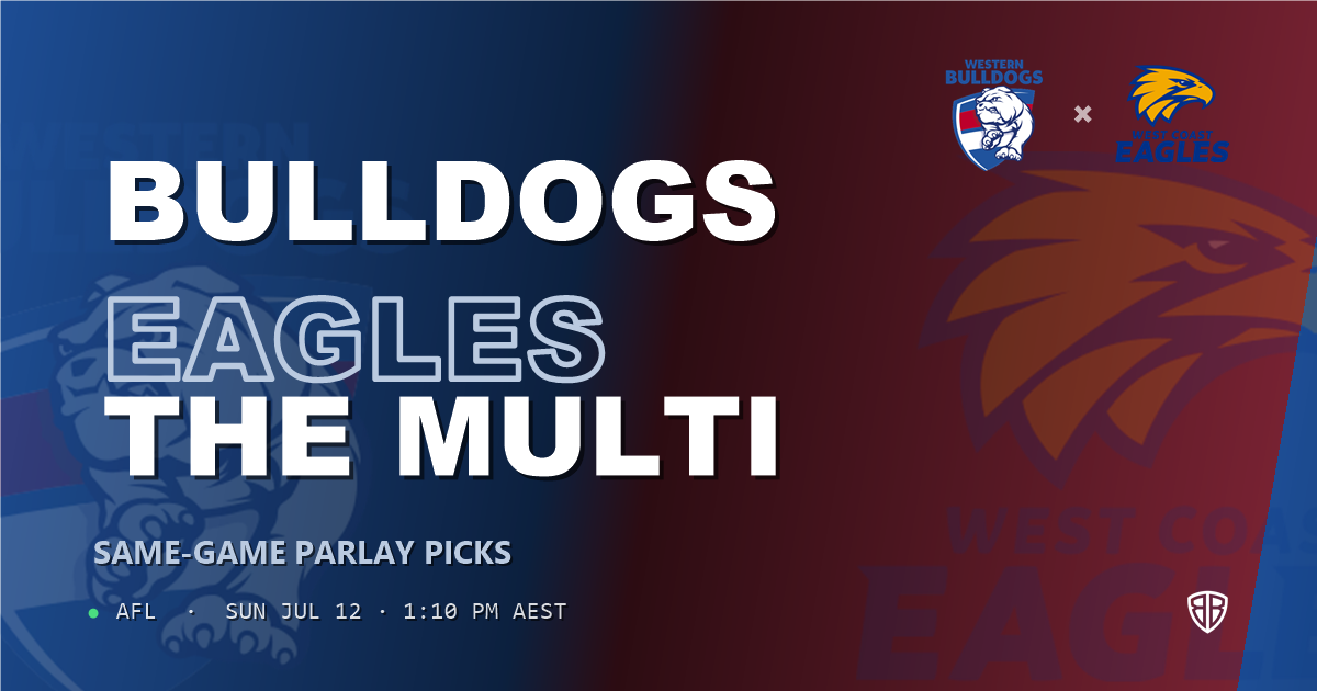 Western Bulldogs vs West Coast Eagles Prediction & Same Game Multi picks Value Multi: Our Expert Analysis