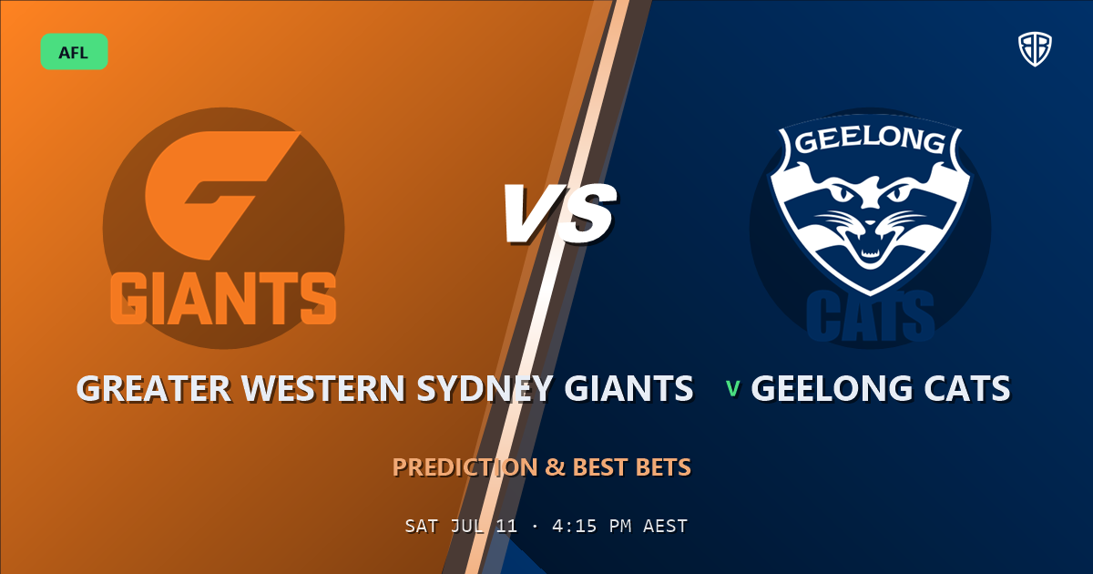 Greater Western Sydney Giants vs Geelong Cats Prediction & Picks (Oisin Mullin Key Factor): Winning Game Angles