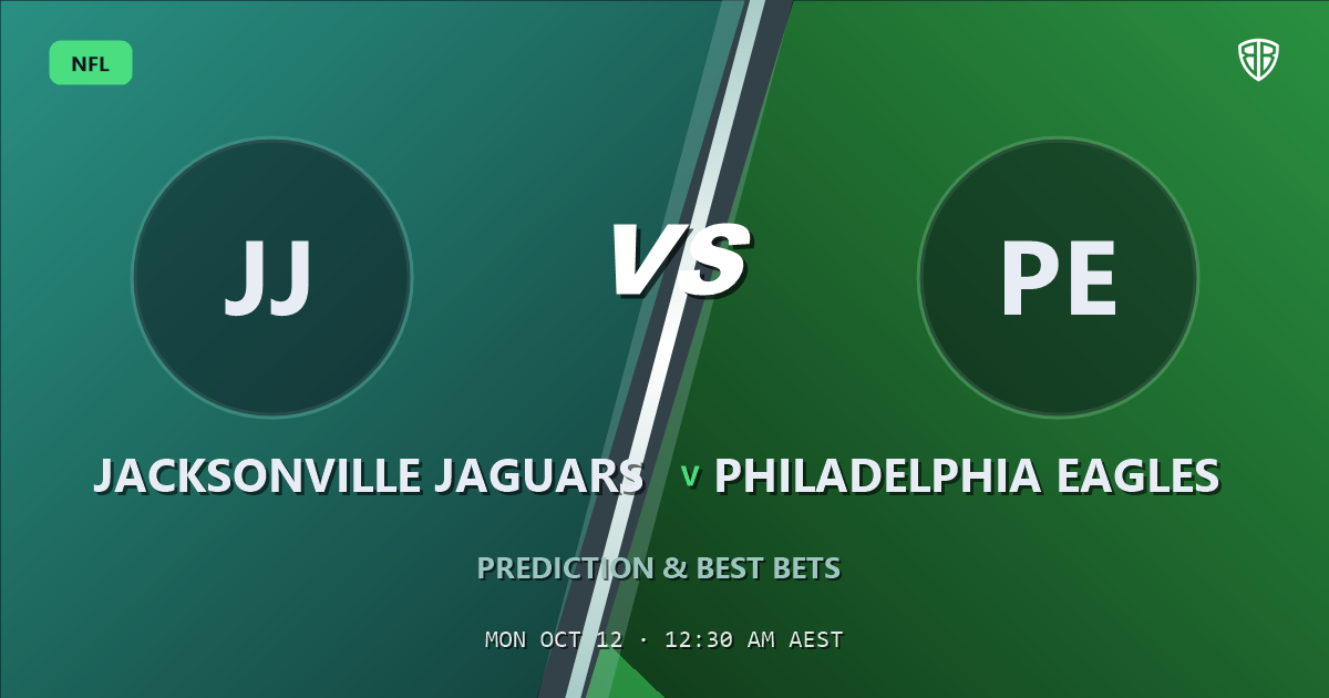 Jacksonville Jaguars vs Philadelphia Eagles Prediction & Picks, October 11, 2026