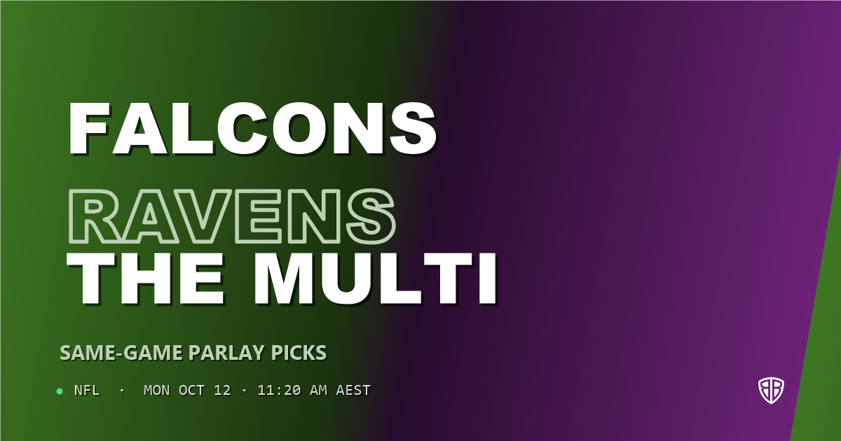 Atlanta Falcons vs Baltimore Ravens Prediction & Same Game Parlay Picks, October 11, 2026