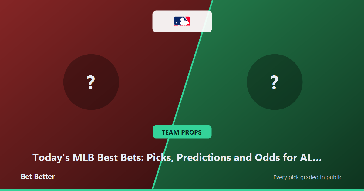 Today's MLB Best Bets: Picks, Predictions and Odds for ALL Games on Saturday 06/20