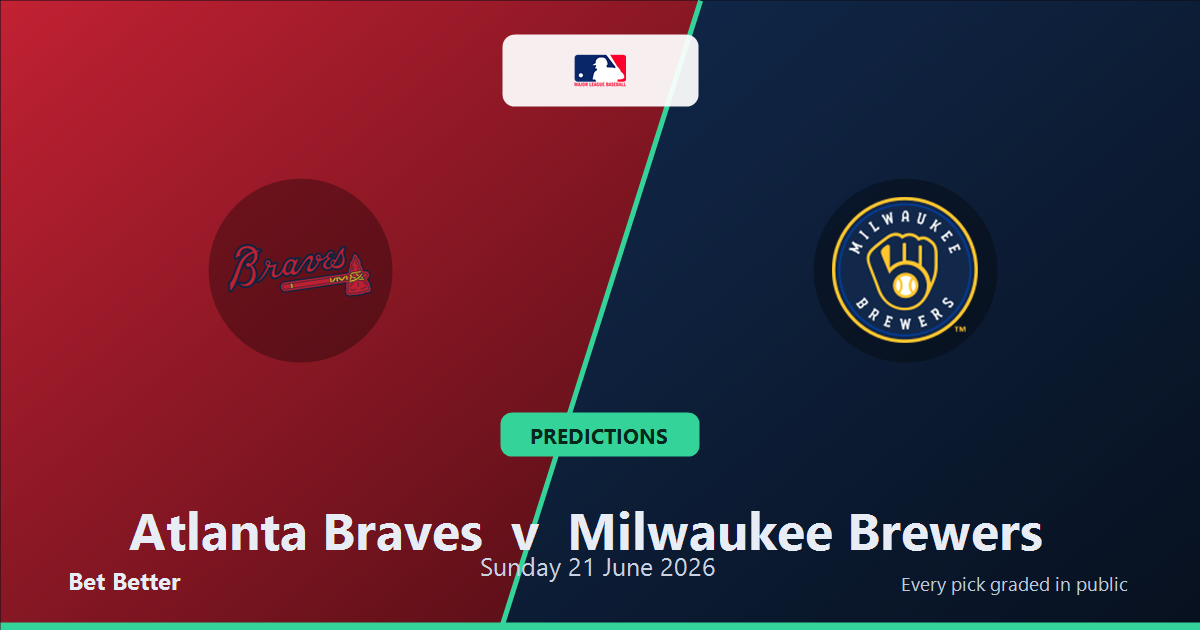 Atlanta Braves vs Milwaukee Brewers Prediction & Picks: Odds Analysis & Top Props