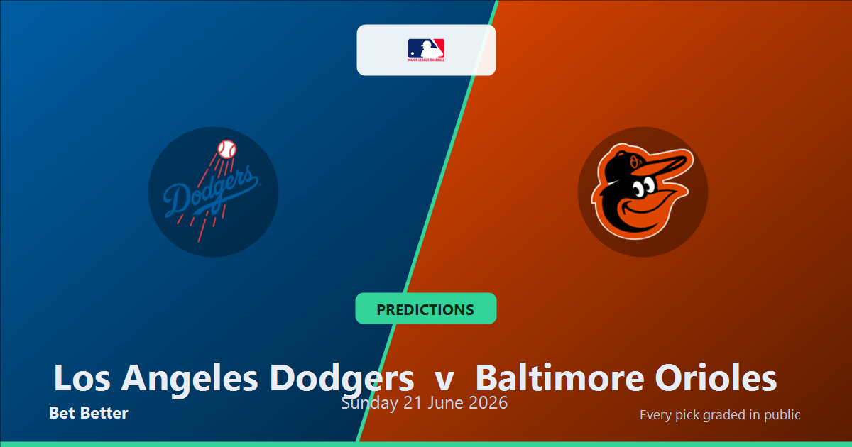 Los Angeles Dodgers vs Baltimore Orioles Prediction & Picks: Odds Analysis & Top Props