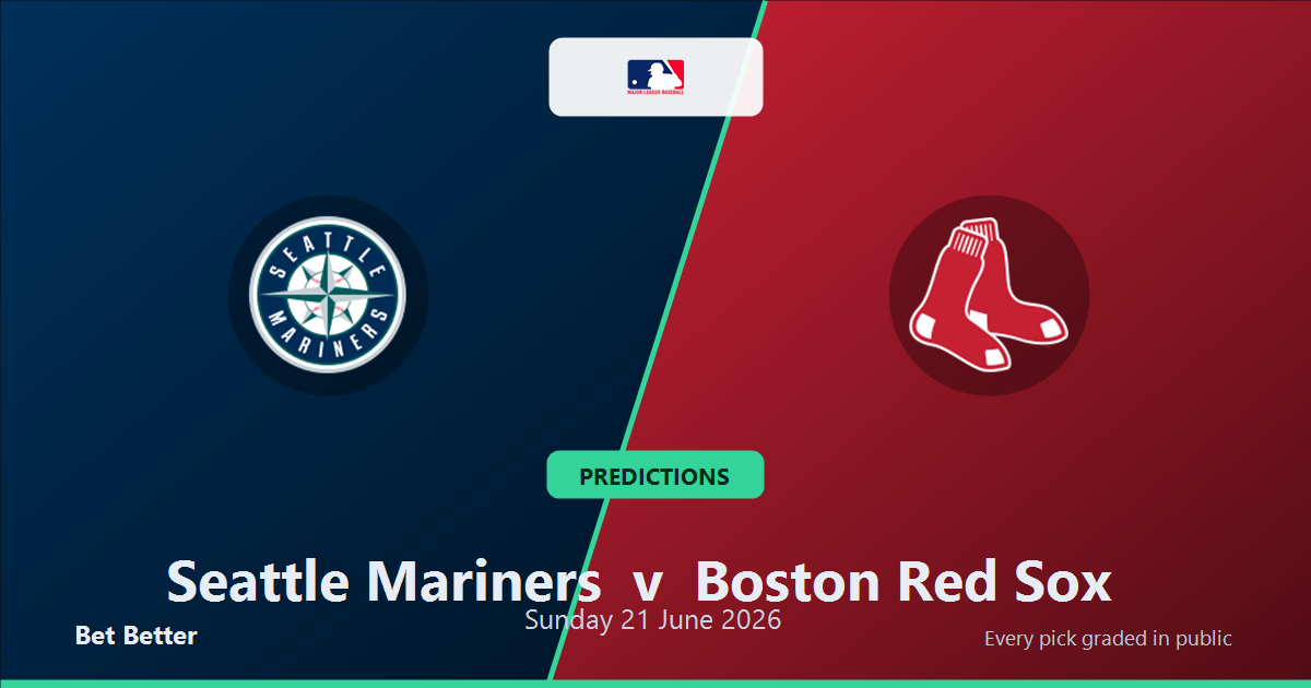 Seattle Mariners vs Boston Red Sox Prediction & Picks: Full MLB Breakdown & Bets
