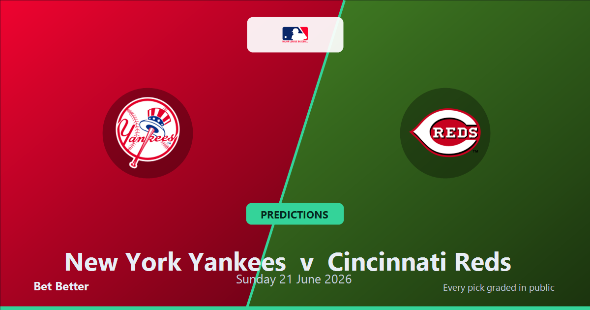 New York Yankees vs Cincinnati Reds Prediction & Picks: Odds Analysis & Top Props