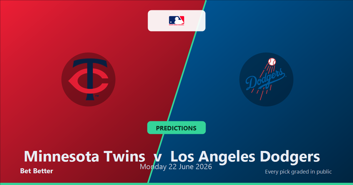 Minnesota Twins vs Los Angeles Dodgers Prediction & Picks: Full MLB Breakdown & Bets