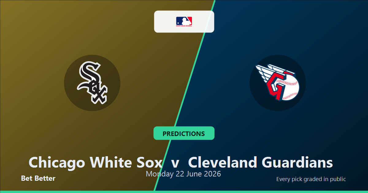 Chicago White Sox vs Cleveland Guardians Prediction & Picks: Winning Game Angles