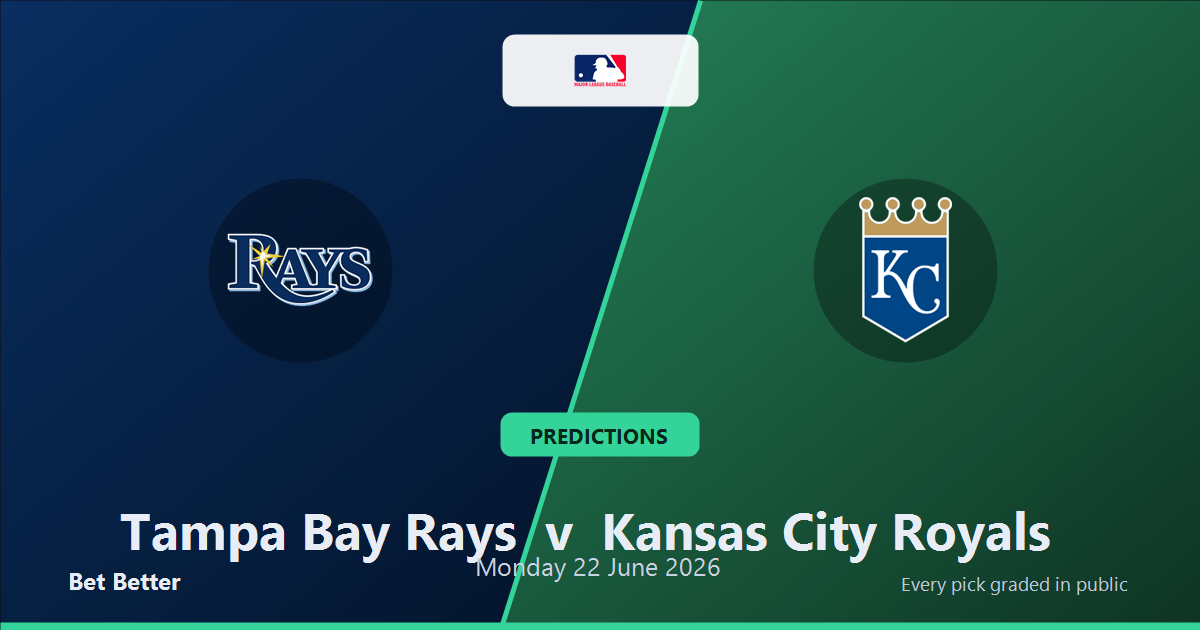 Tampa Bay Rays vs Kansas City Royals Prediction & Picks: Expert MLB Betting Guide