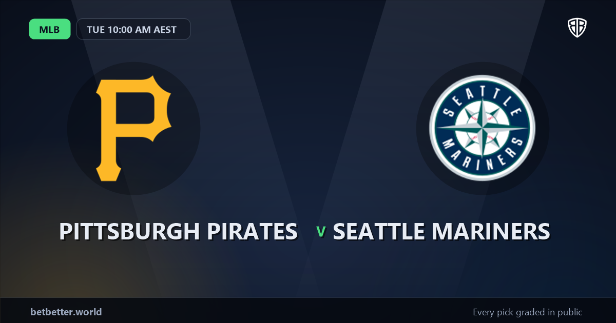 Pittsburgh Pirates vs Seattle Mariners Prediction & Picks: Winning Game Angles