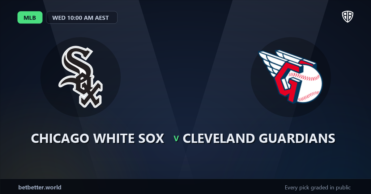 Chicago White Sox vs Cleveland Guardians Prediction & Picks: Winning Game Angles