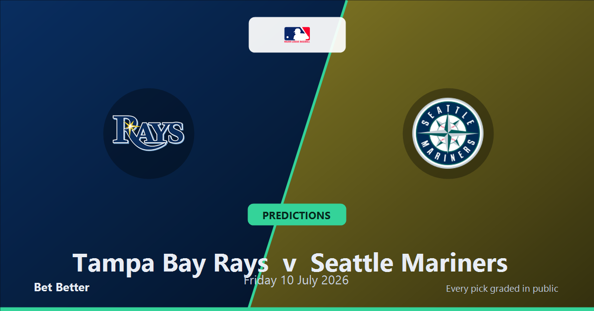 Tampa Bay Rays vs Seattle Mariners Prediction & Picks (Josh Naylor Key Factor): Expert MLB Betting Guide