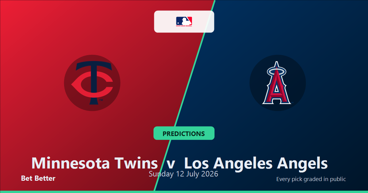 Minnesota Twins vs Los Angeles Angels Prediction & Picks: Odds Analysis & Top Props