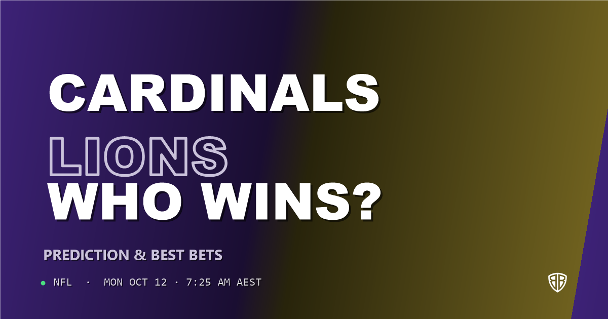 Arizona Cardinals vs Detroit Lions Prediction & Picks, October 11, 2026