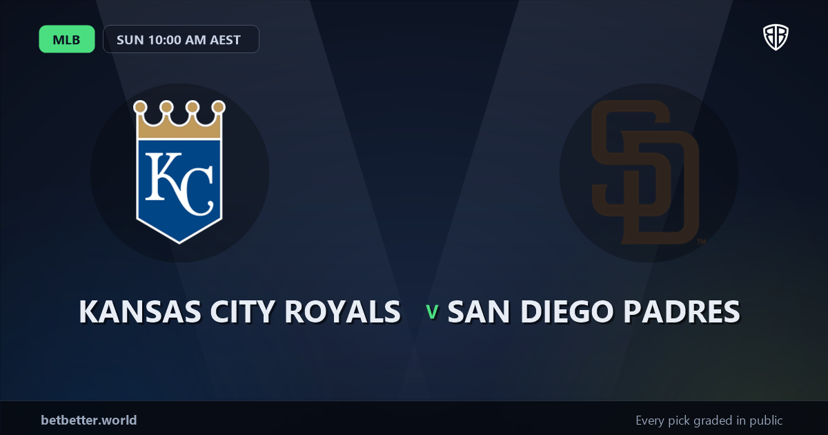 Kansas City Royals vs San Diego Padres Prediction & Picks: Winning Game Angles