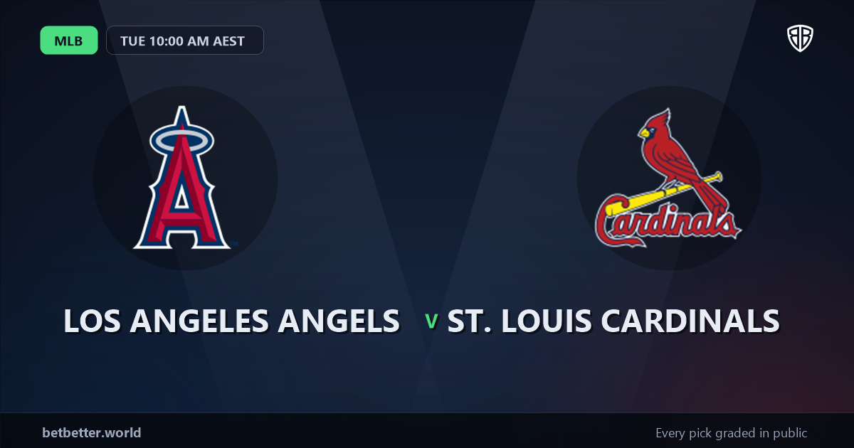Los Angeles Angels vs St. Louis Cardinals Prediction & Picks (Jordan Walker Key Factor): Winning Game Angles