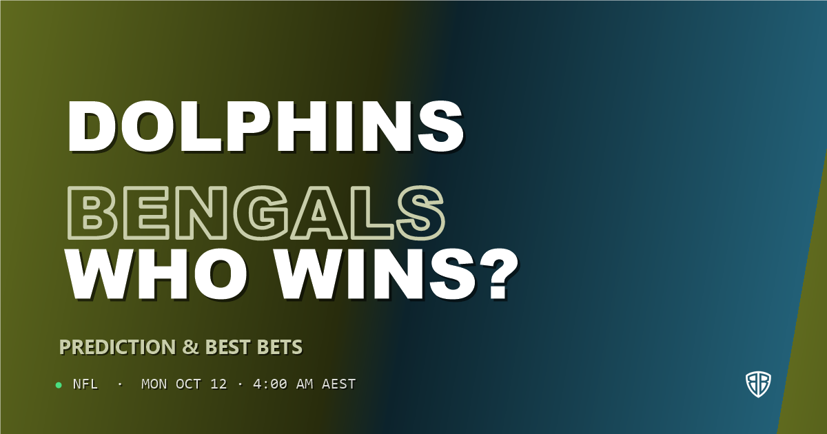 Miami Dolphins vs Cincinnati Bengals Prediction & Picks, October 11, 2026