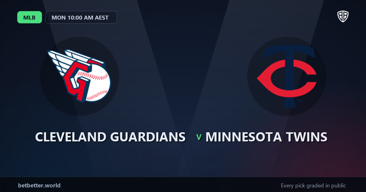 Cleveland Guardians vs Minnesota Twins Prediction & Picks (Brayan Rocchio Key Factor): Winning Game Angles