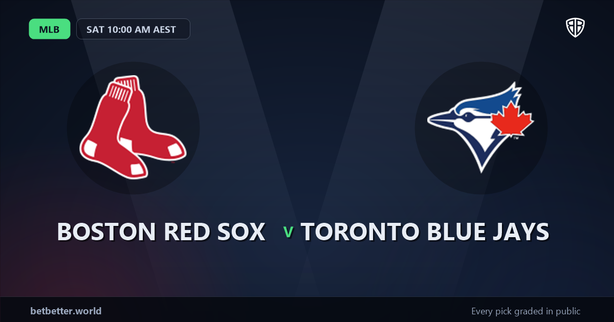 Boston Red Sox vs Toronto Blue Jays Prediction & Picks: Odds Analysis & Top Props