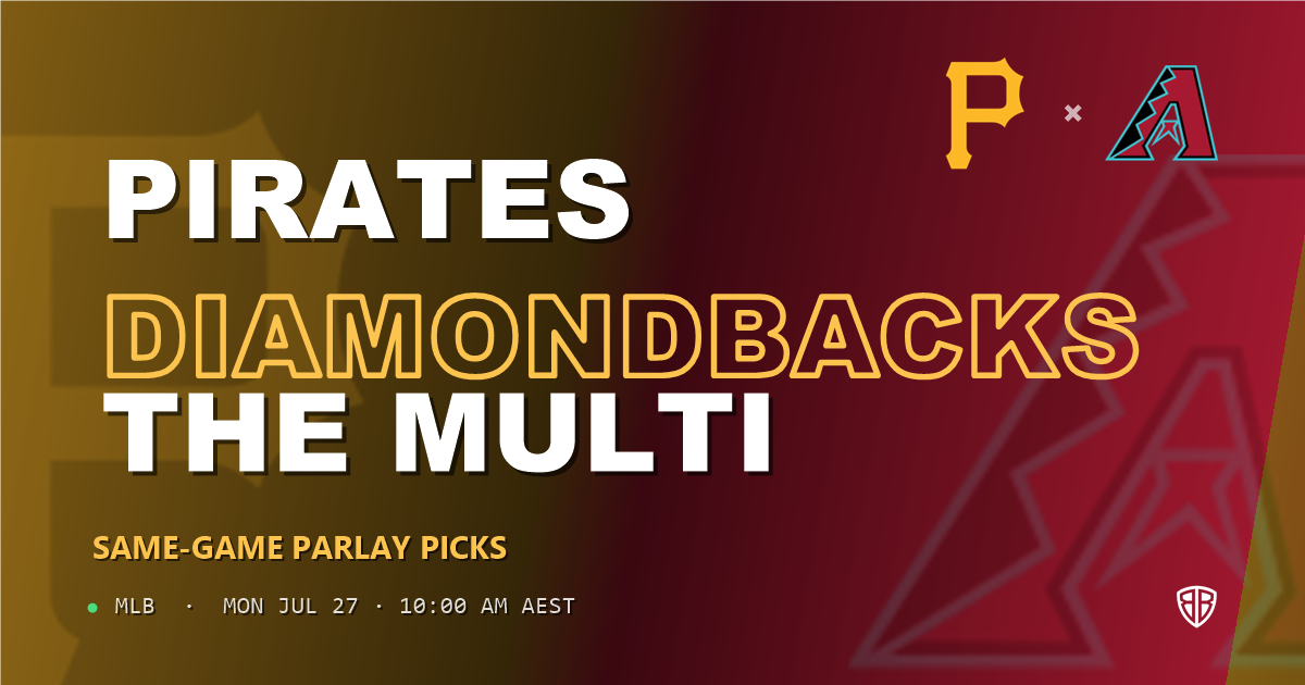 Pittsburgh Pirates vs Arizona Diamondbacks Prediction & Same Game Parlay picks Top SGP: High-Value Baseball Opportunity