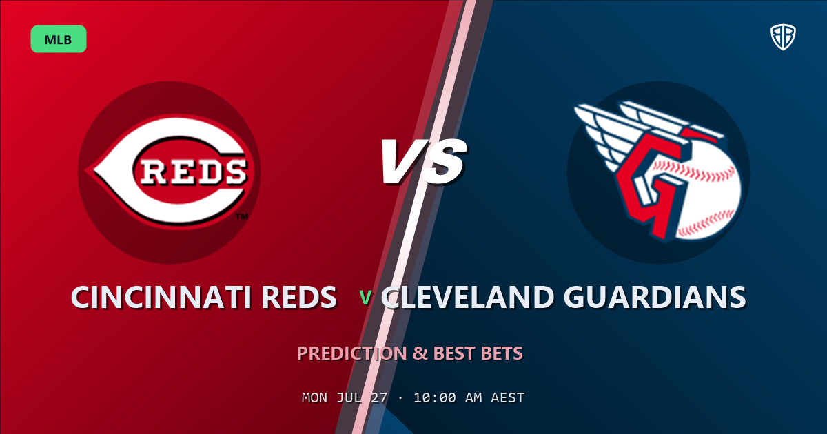 Cincinnati Reds vs Cleveland Guardians Prediction & Picks: Winning Game Angles