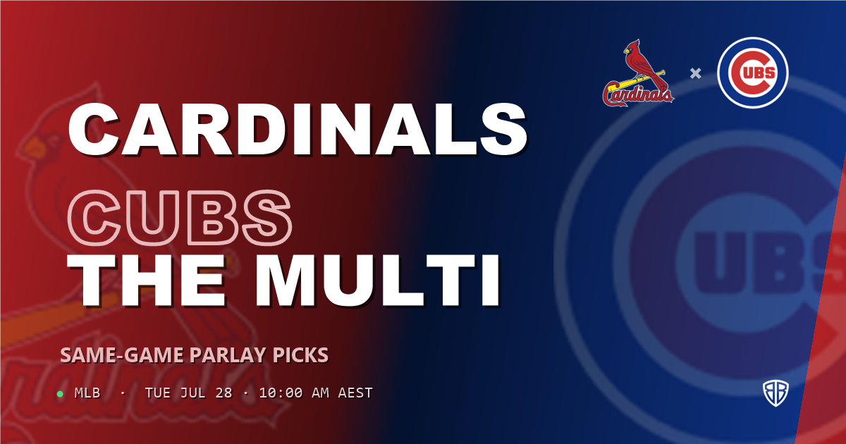 St. Louis Cardinals vs Chicago Cubs Prediction & Same Game Parlay picks Key Insights: Our Expert MLB Analysis