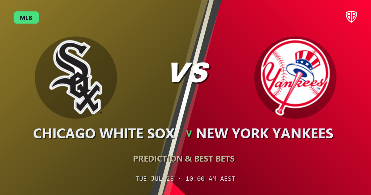Chicago White Sox vs New York Yankees Prediction & Picks: Expert MLB Betting Guide