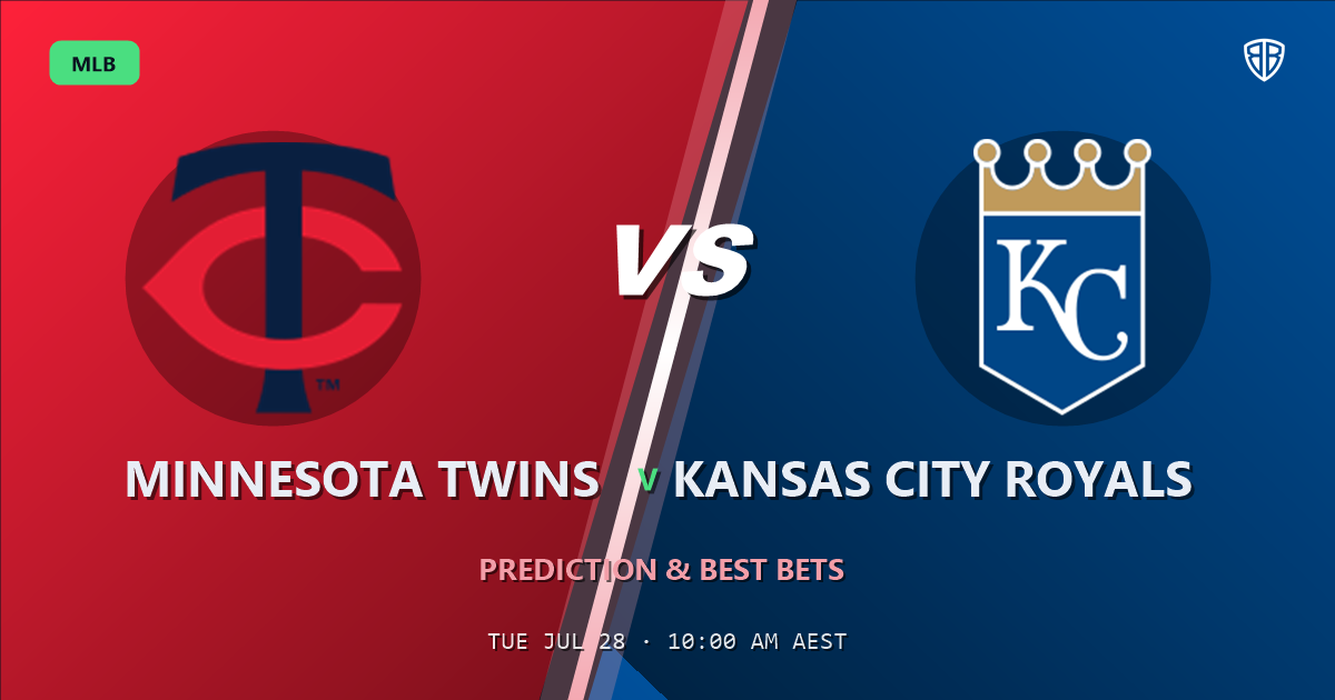 Minnesota Twins vs Kansas City Royals Prediction & Picks: Full MLB Breakdown & Bets