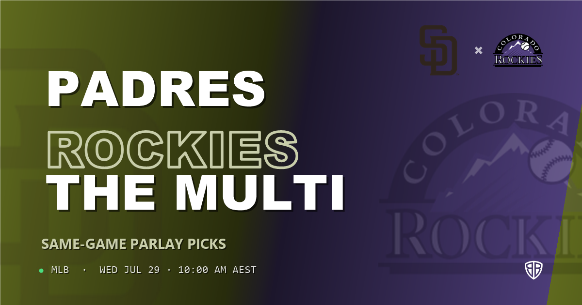 San Diego Padres vs Colorado Rockies Prediction & Same Game Parlay picks Key Insights: MLB Analytics Breakdown