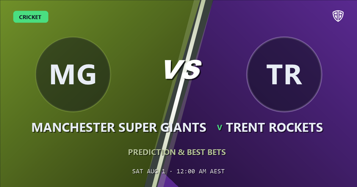 Manchester Super Giants vs Trent Rockets Prediction & Picks: The Hundred Women's Preview